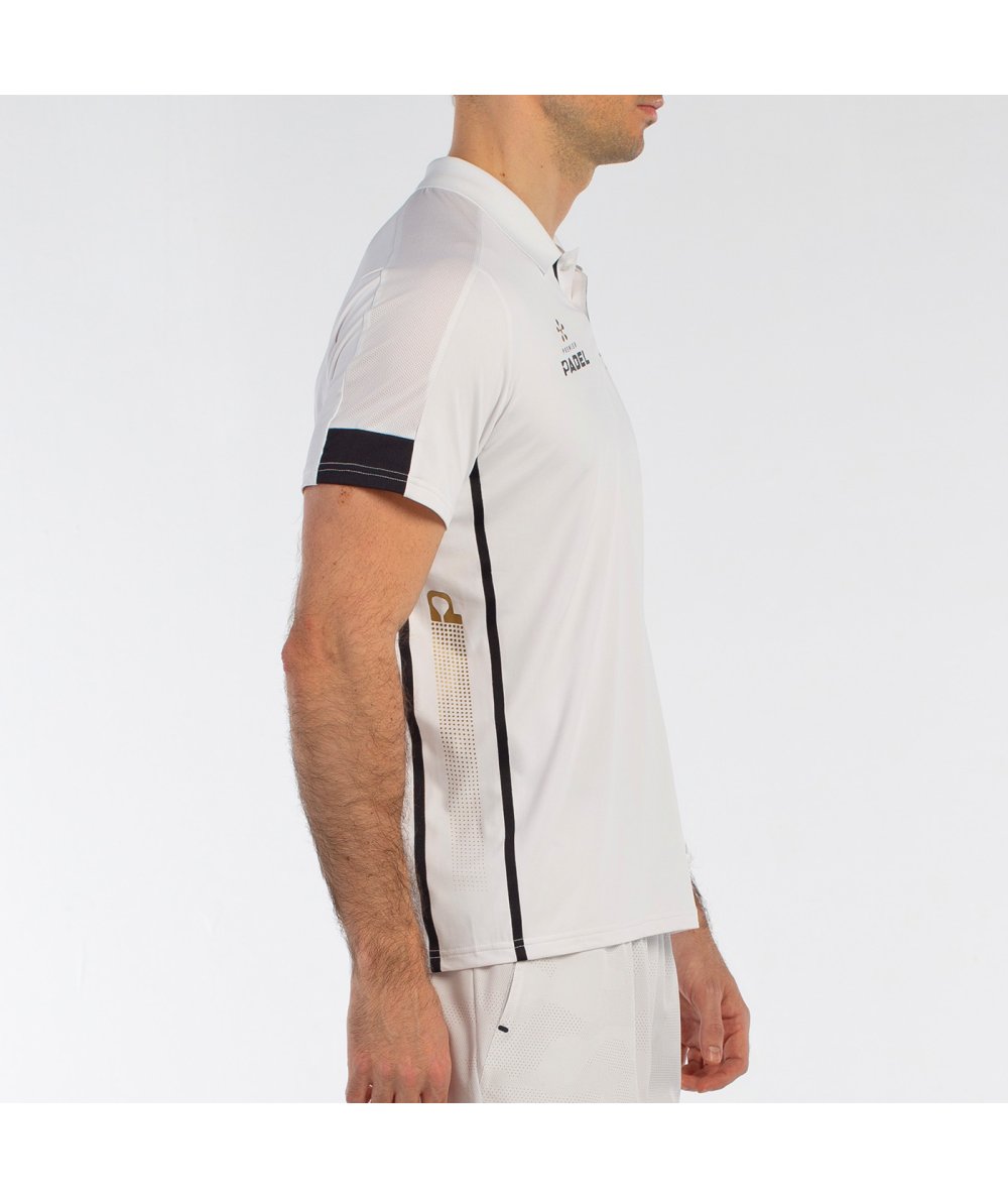 Bullpadel POLO BULLPADEL BOGUE BLANCO