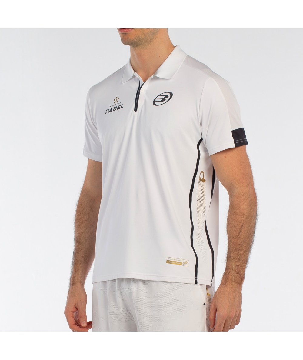 Bullpadel POLO BULLPADEL BOGUE BLANCO