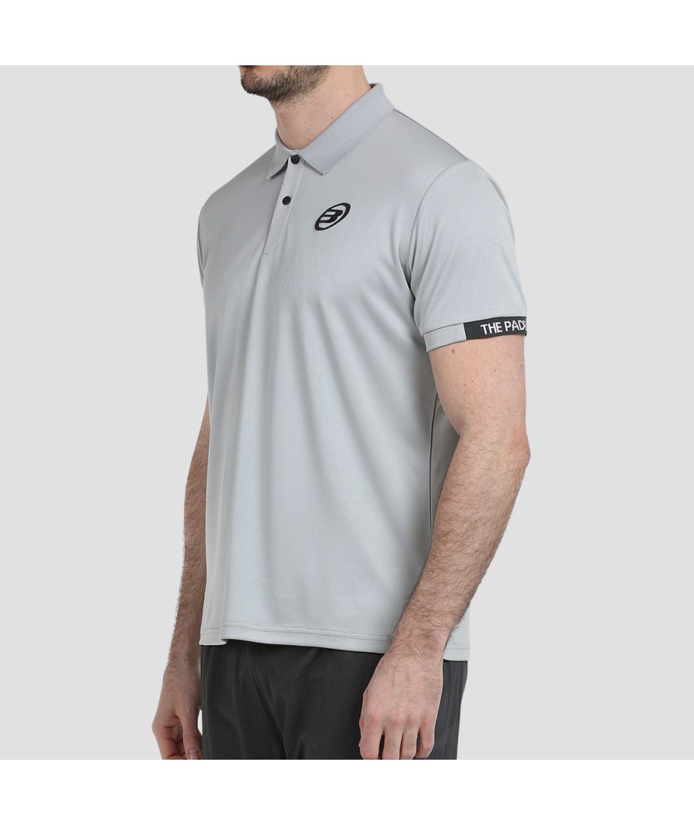 Bullpadel POLO BULLPADEL UNETE GRIS PERLA BICOLOR