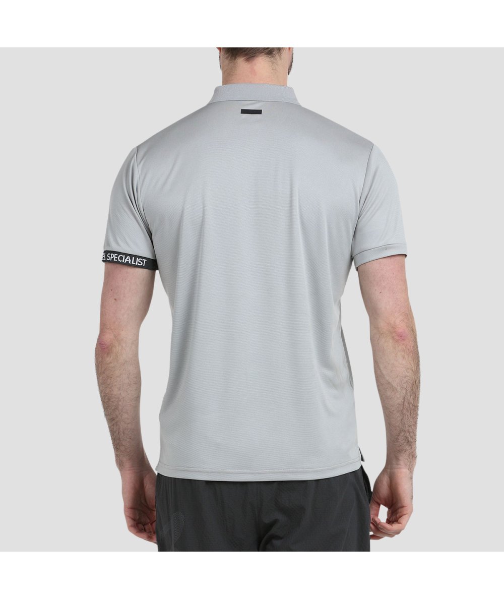 Bullpadel POLO BULLPADEL UNETE GRIS PERLA BICOLOR