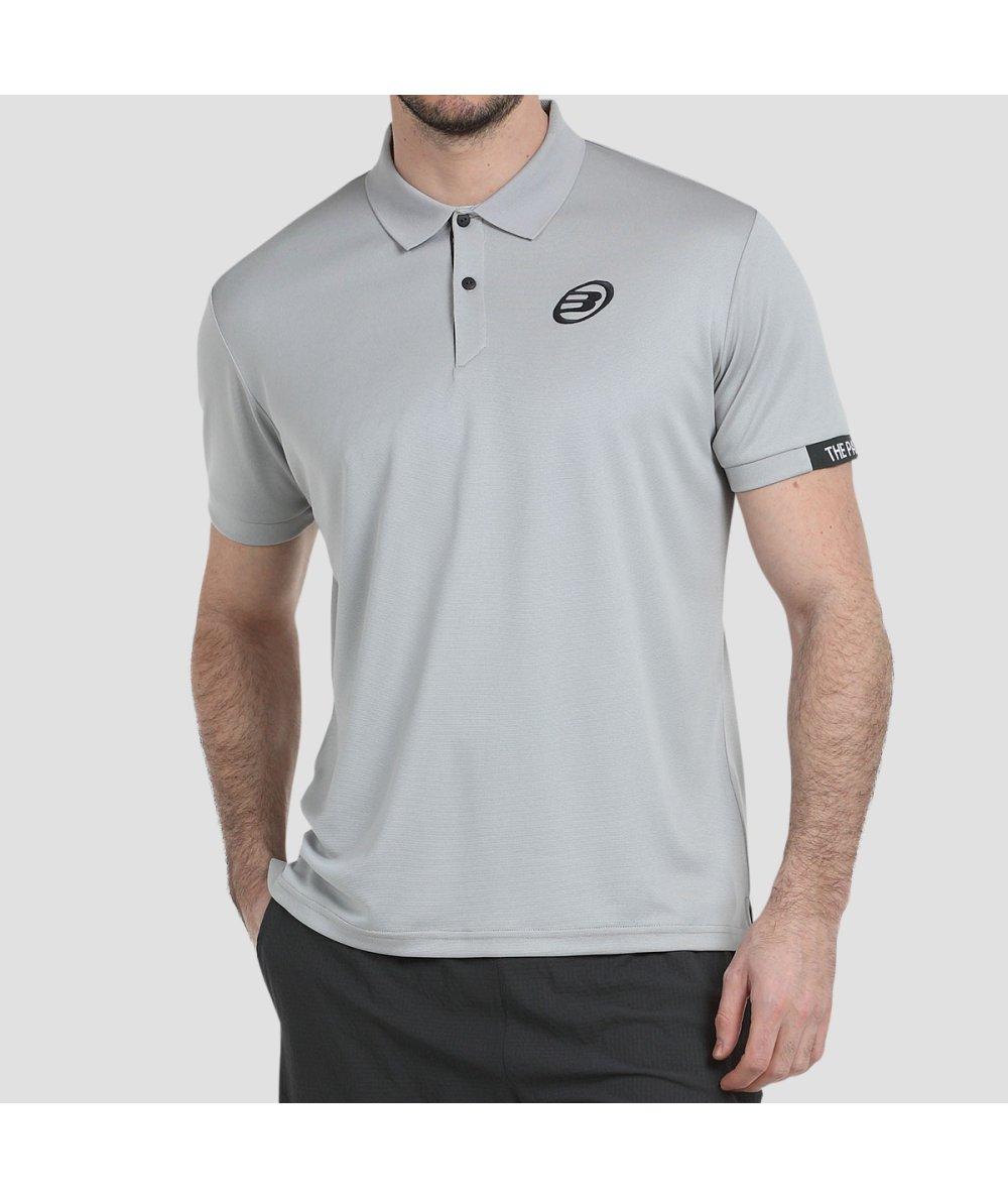 Bullpadel POLO BULLPADEL UNETE GRIS PERLA BICOLOR