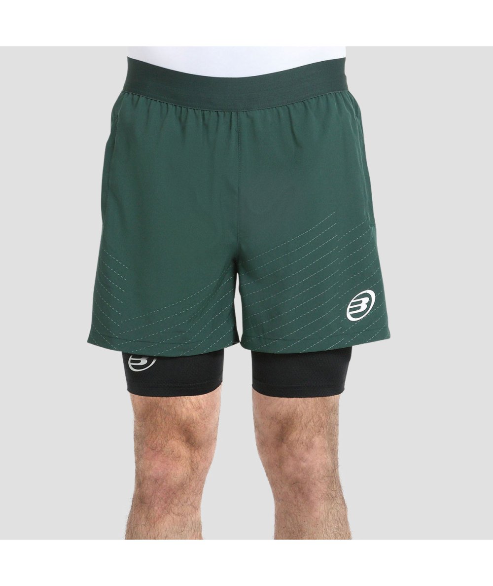 Bullpadel SHORT BULLPADEL AFAMA VERDE BOSQUE