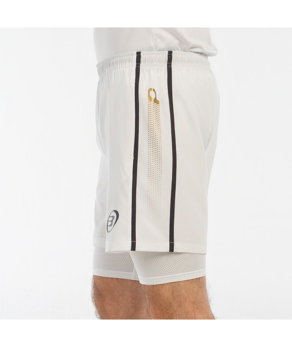 Bullpadel SHORT BULLPADEL BARDE BLANCO