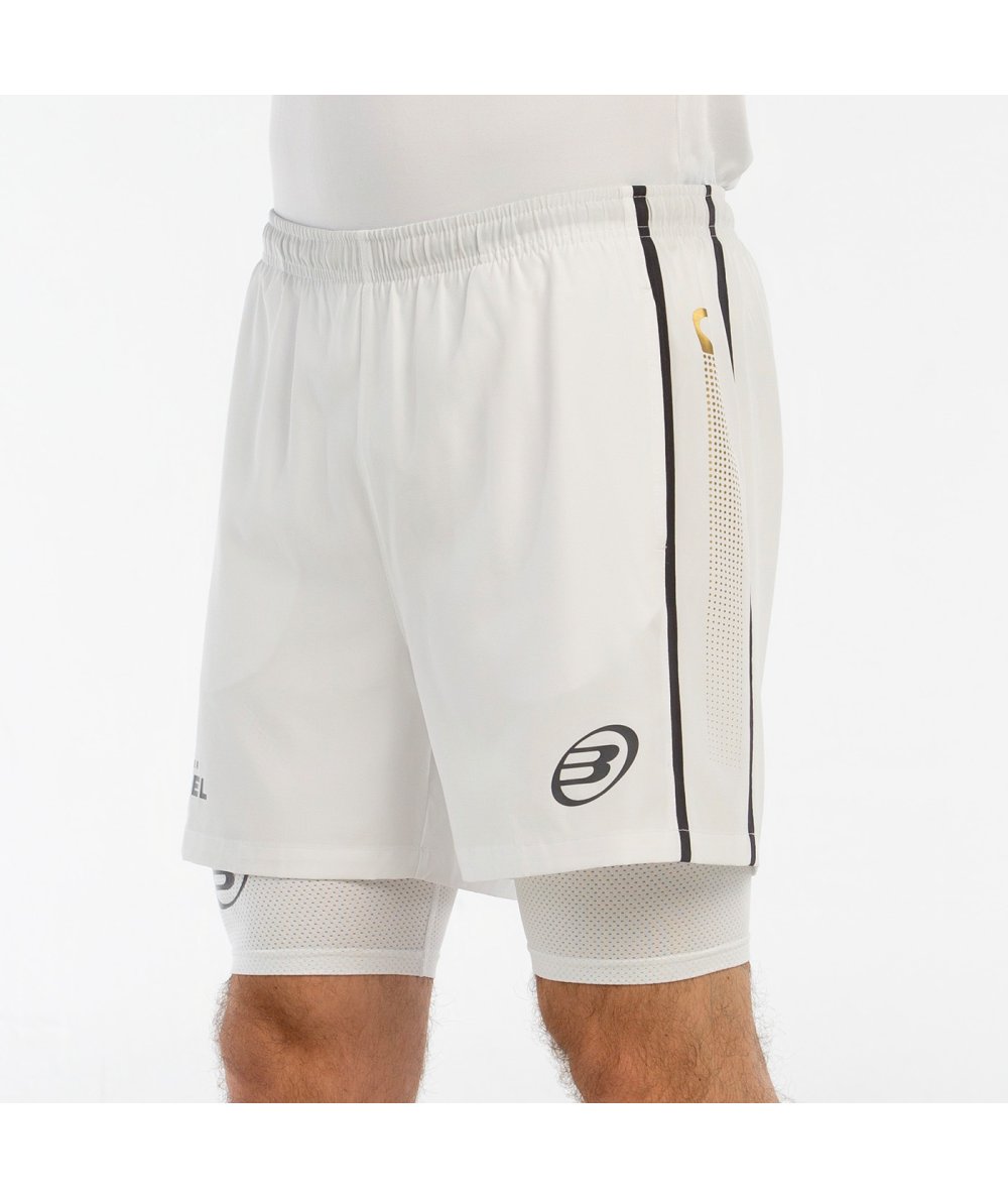 Bullpadel SHORT BULLPADEL BARDE BLANCO