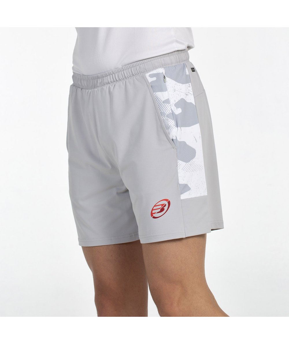Bullpadel SHORT BULLPADEL ENTRIMO GRIS CLARO