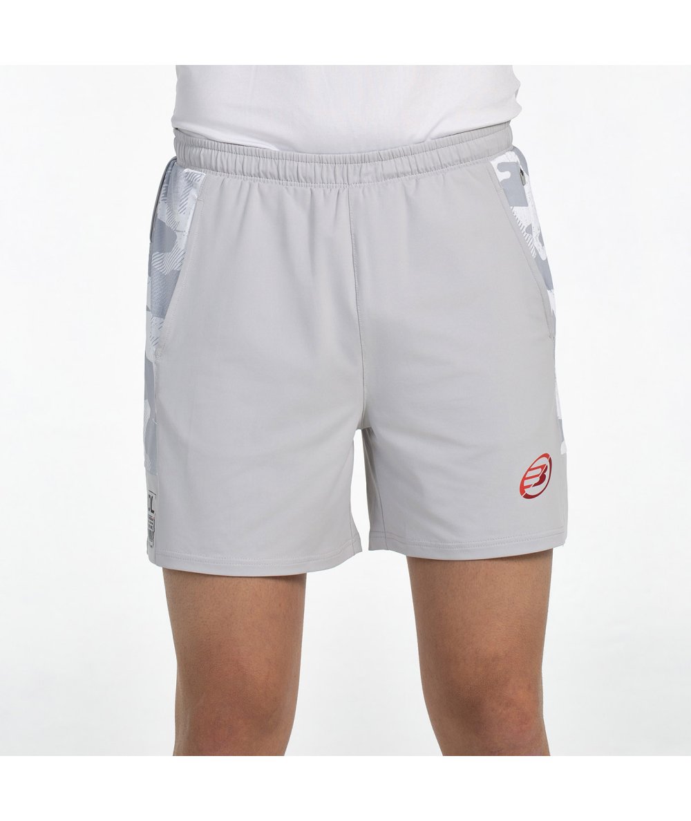 Bullpadel SHORT BULLPADEL ENTRIMO GRIS CLARO