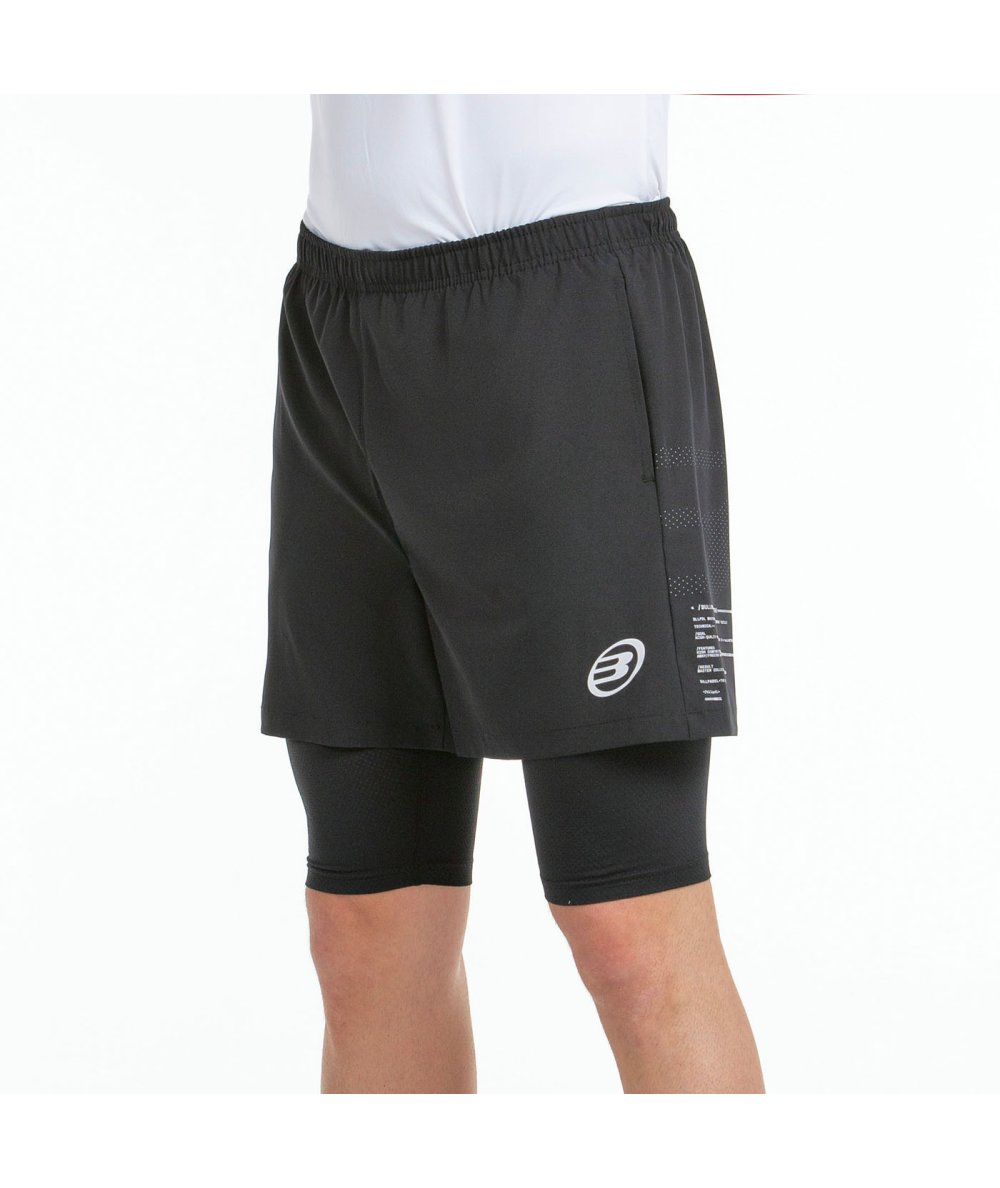 Bullpadel SHORT BULLPADEL META NEGRO