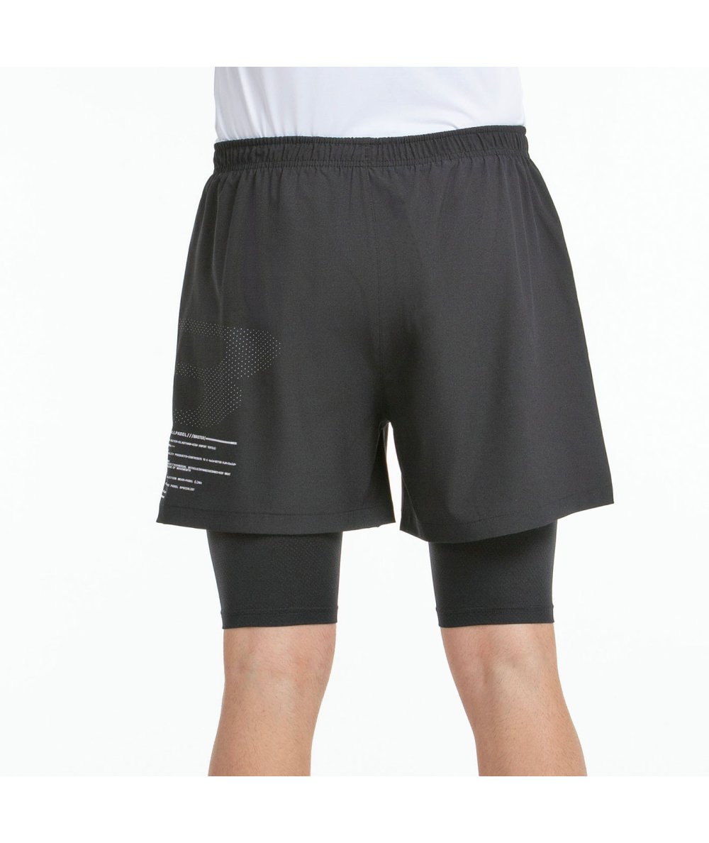 Bullpadel SHORT BULLPADEL META NEGRO