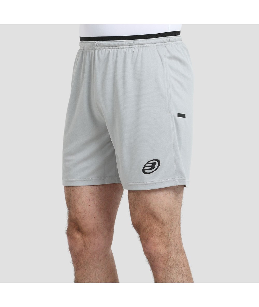 Bullpadel SHORT BULLPADEL UNIME GRIS PERLA BICOLOR