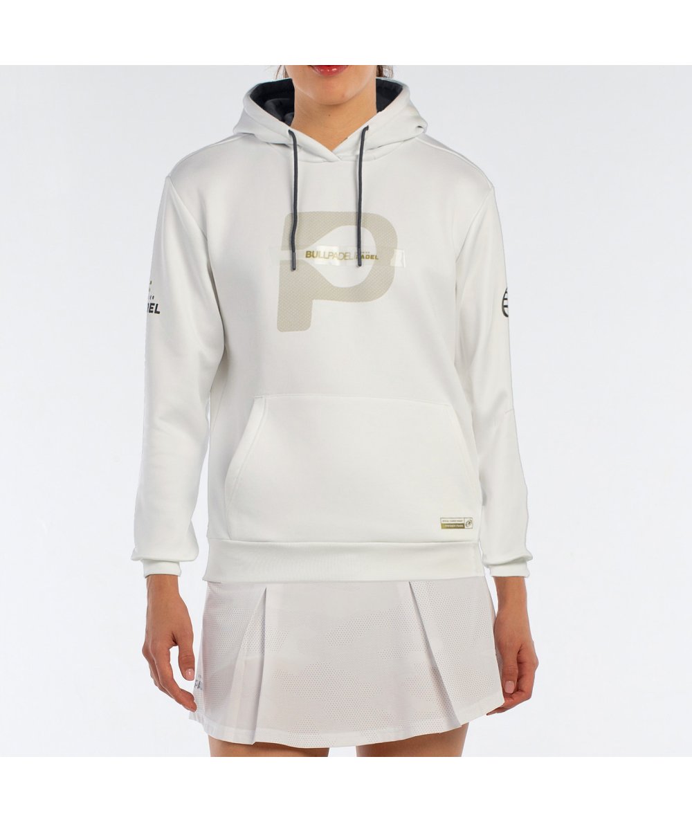 Bullpadel SUDADERA BULLPADEL AEREA BLANCO