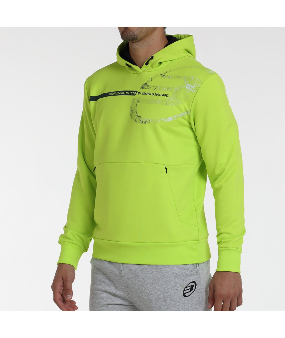 Bullpadel SUDADERA BULLPADEL BAIONA VERDE VIBRANTE