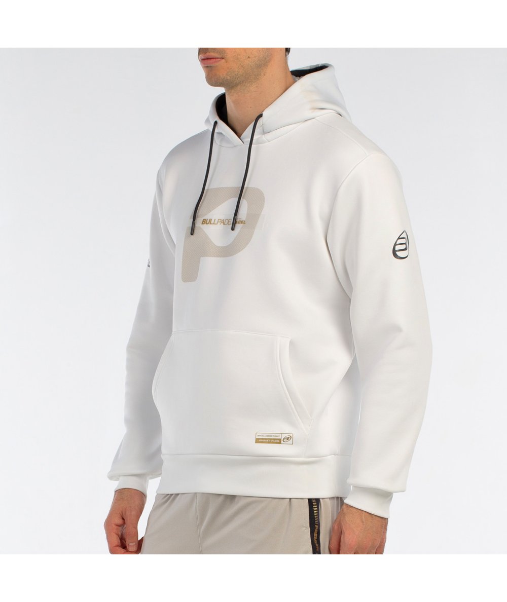 Bullpadel SUDADERA BULLPADEL BROTA BLANCO