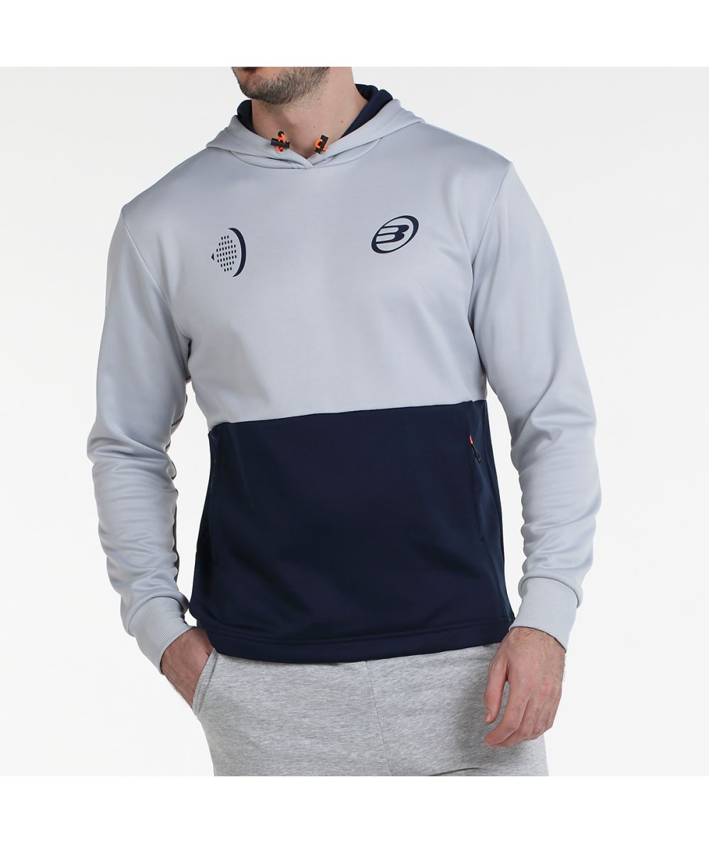 Bullpadel SUDADERA BULLPADEL COLIO GRIS CLARO