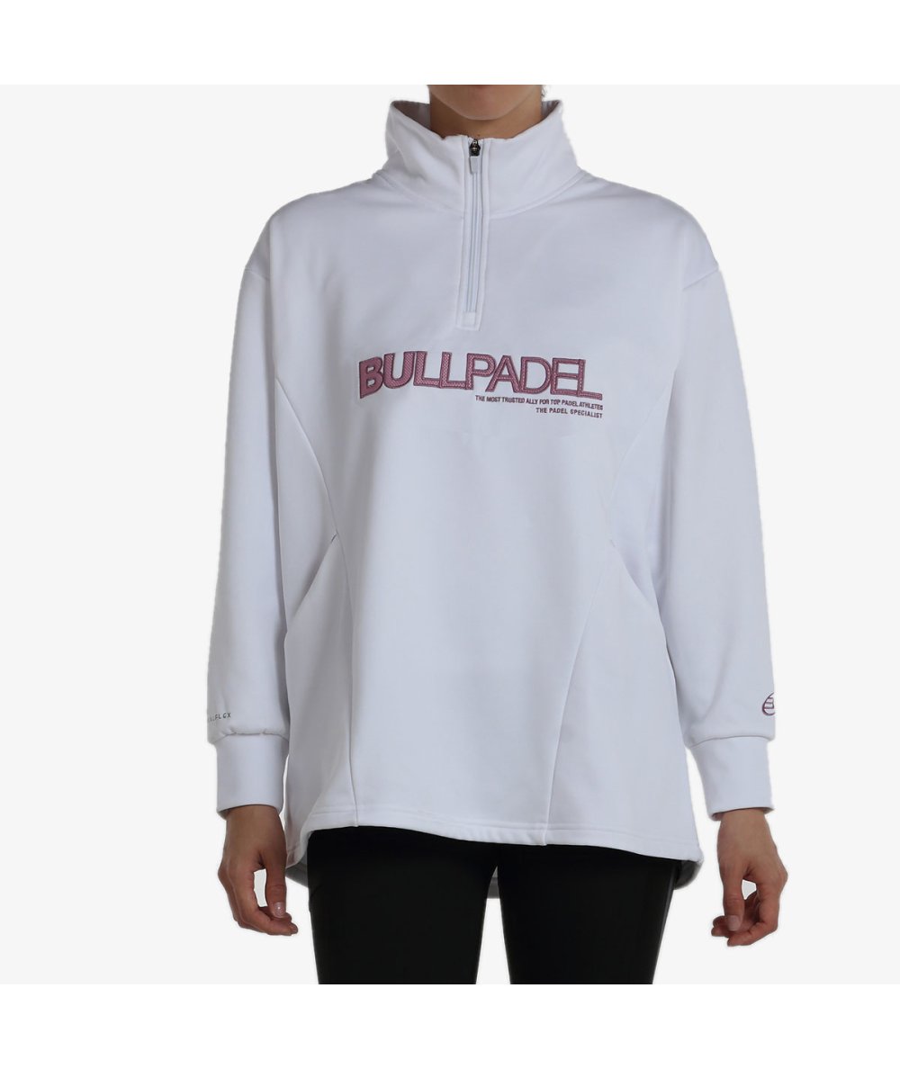 Bullpadel SUDADERA BULLPADEL INANE BLANCO