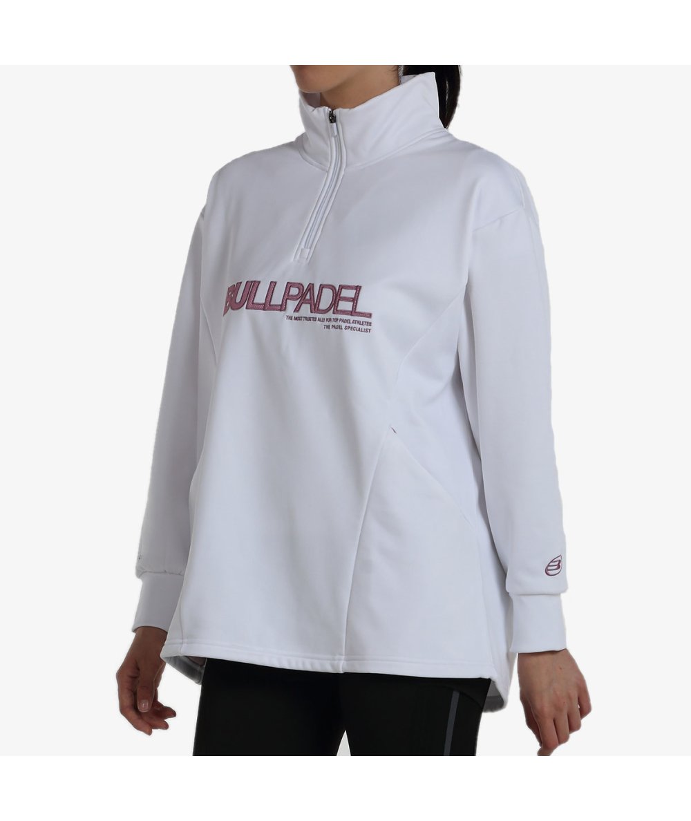 Bullpadel SUDADERA BULLPADEL INANE BLANCO