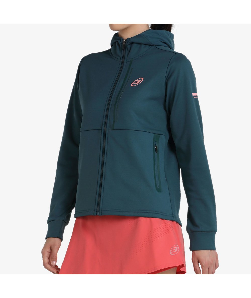 Bullpadel SUDADERA BULLPADEL IRENE VERDE BOSQUE