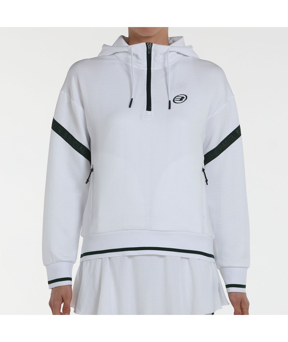 Bullpadel SUDADERA BULLPADEL LESA BLANCO