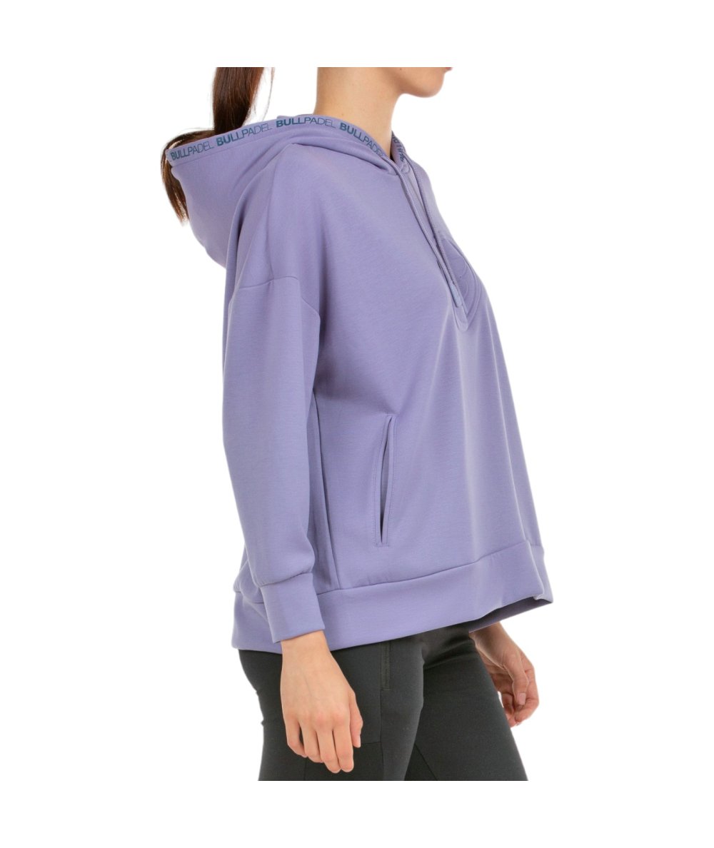 Bullpadel SUDADERA BULLPADEL NARON MALVA