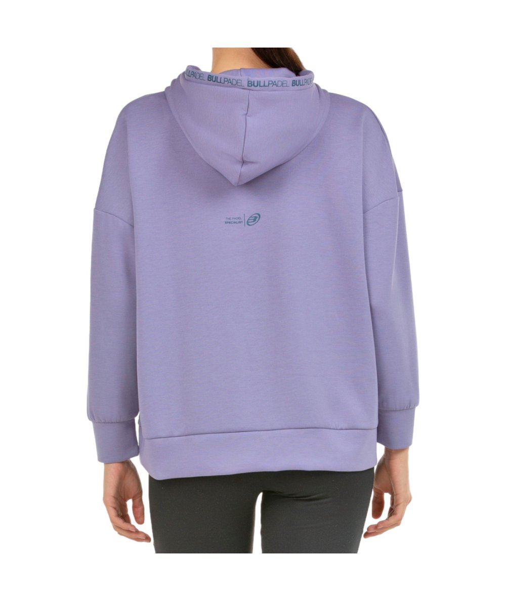 Bullpadel SUDADERA BULLPADEL NARON MALVA