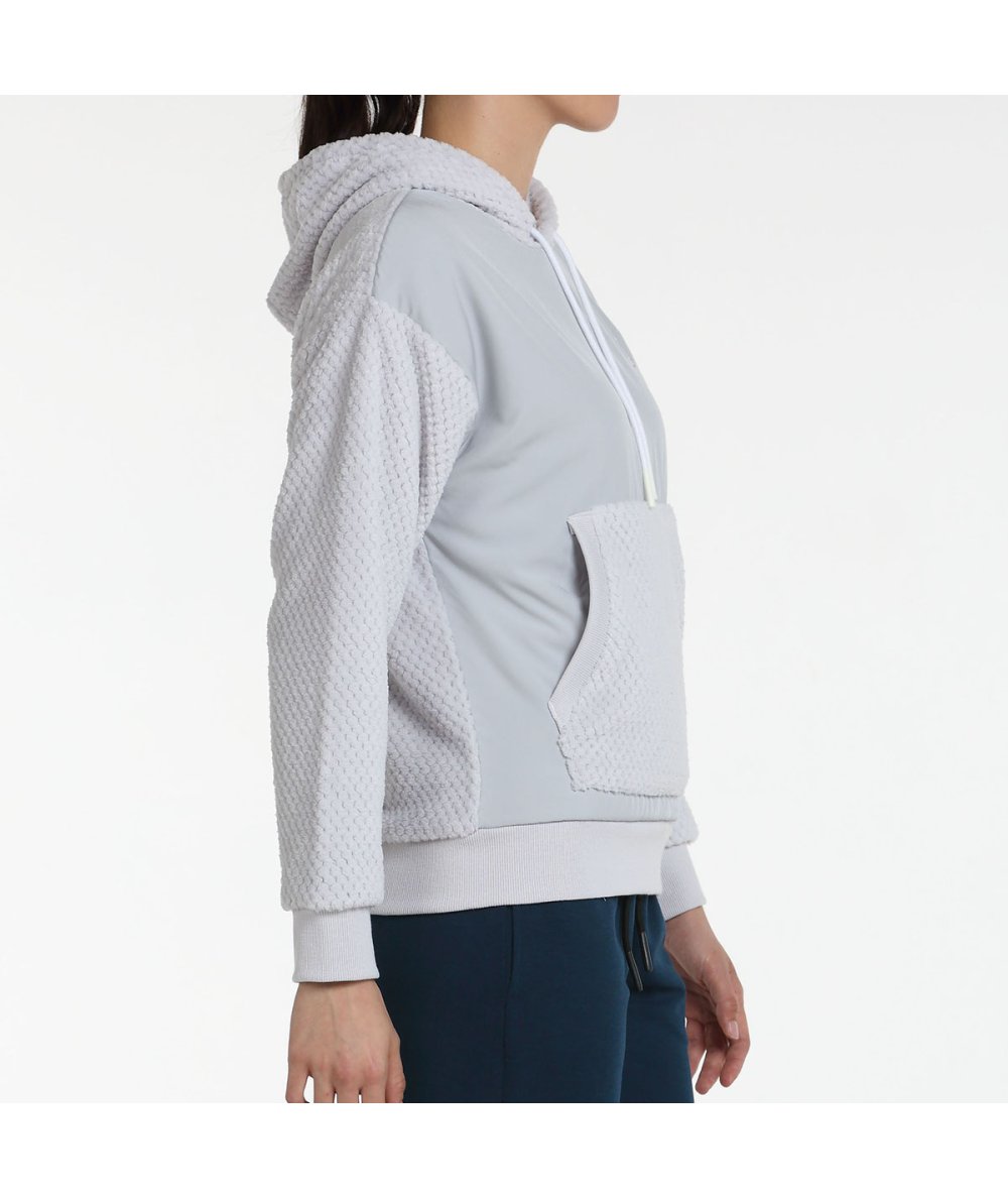 Bullpadel SUDADERA BULLPADEL NEDA GRIS PERLA
