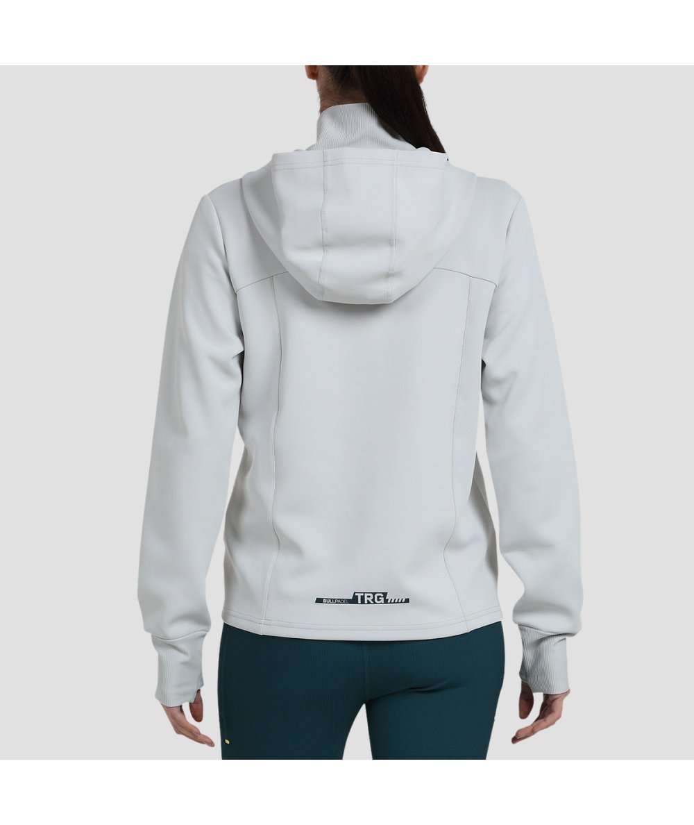 Bullpadel SUDADERA BULLPADEL OJALA GRIS CLARO