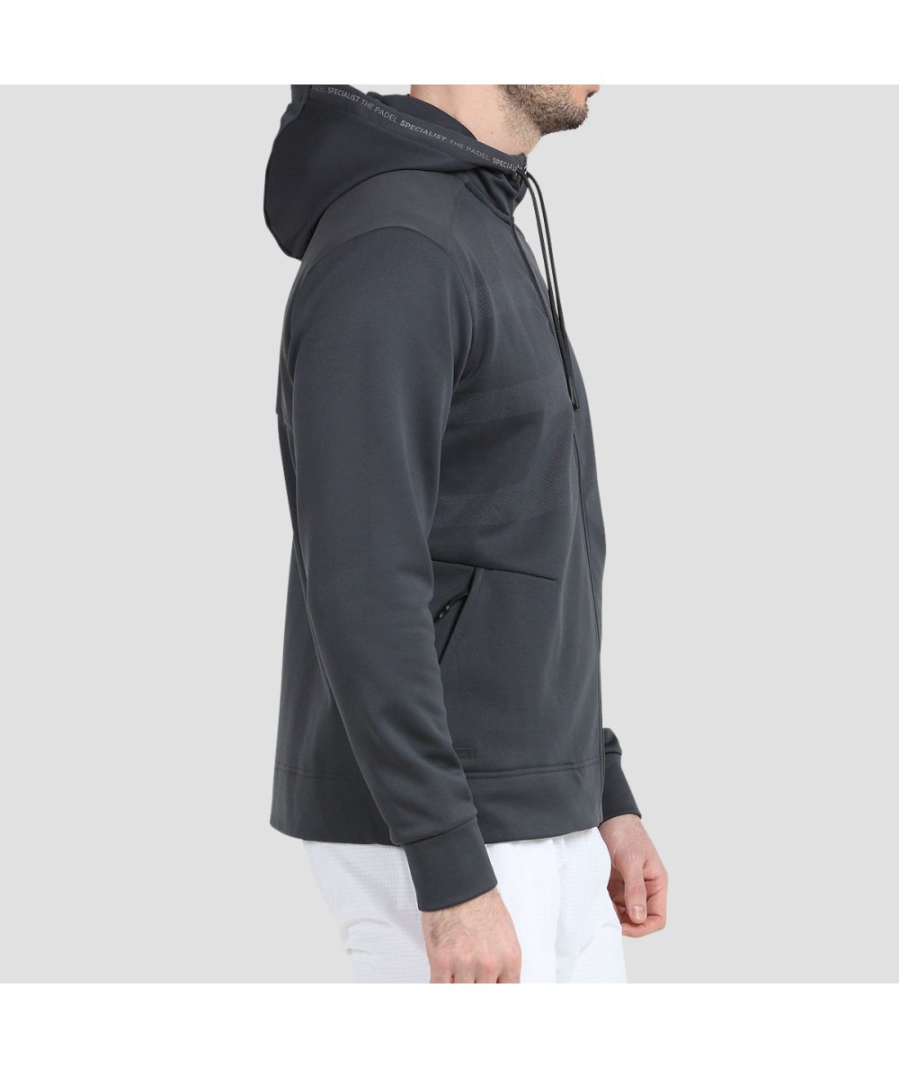 Bullpadel SUDADERA BULLPADEL UNALO AZABACHE