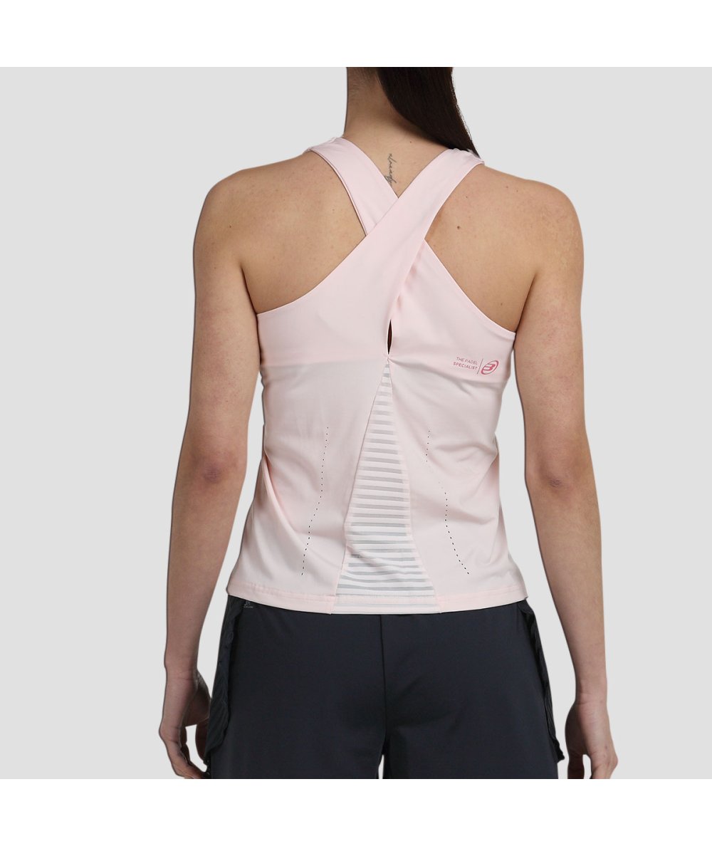 Bullpadel TANK TOP BULLPADEL ENVIO ROSA PASTEL