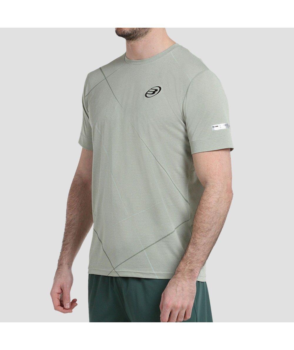 Bullpadel CAMISETA BULLPADEL AIREO VERDE OLIVA BICOLOR