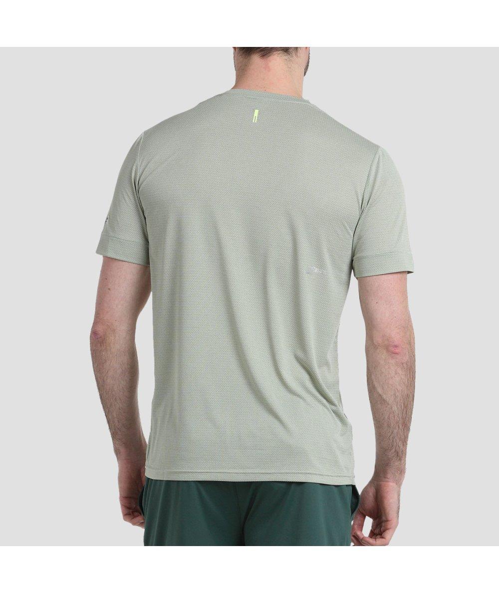 Bullpadel CAMISETA BULLPADEL AIREO VERDE OLIVA BICOLOR