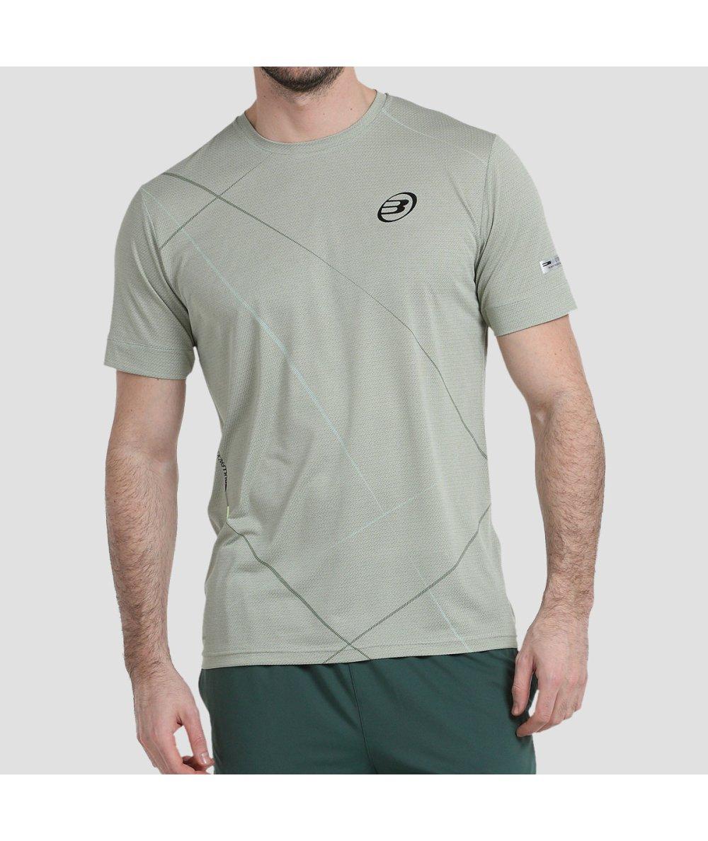 Bullpadel CAMISETA BULLPADEL AIREO VERDE OLIVA BICOLOR