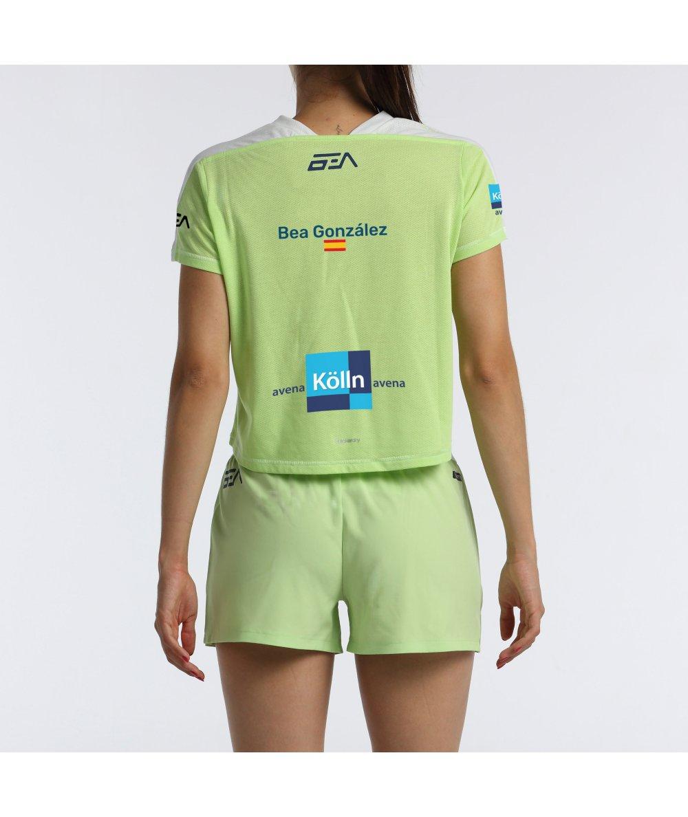 Bullpadel CAMISETA BULLPADEL BILMA BG VERDE MANZANA