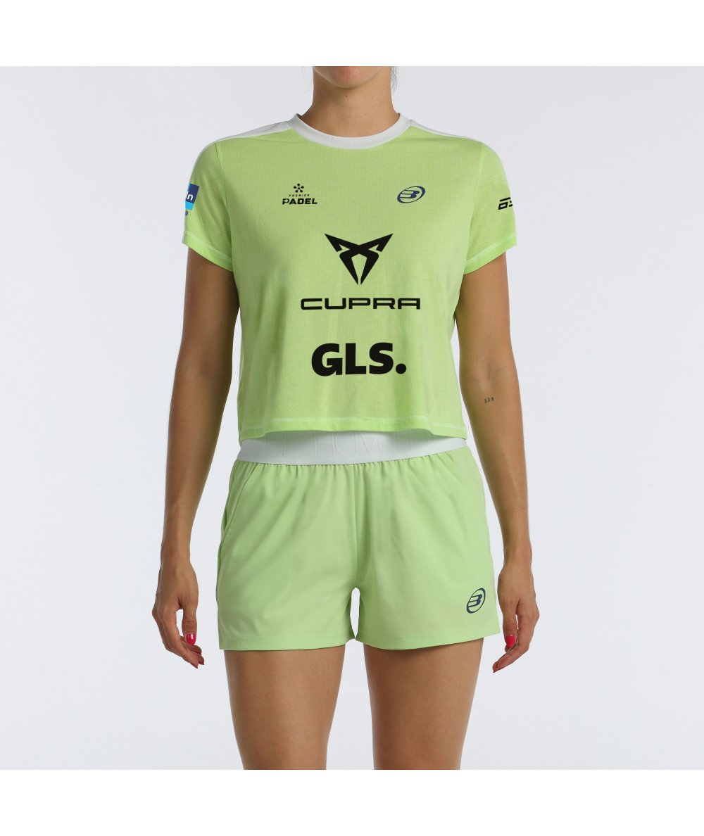 Bullpadel CAMISETA BULLPADEL BILMA BG VERDE MANZANA