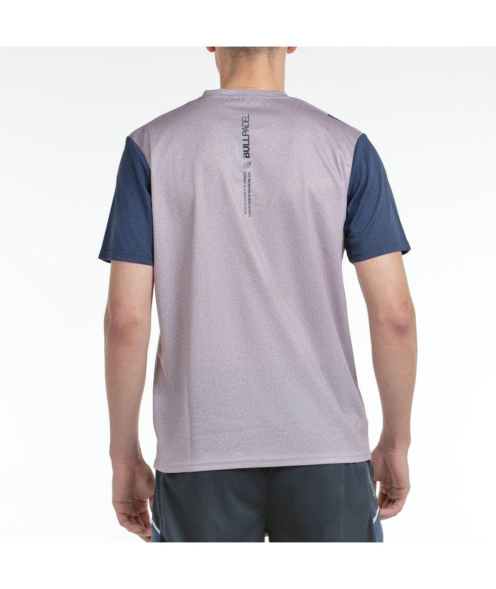 Bullpadel CAMISETA BULLPADEL BROCE GRIS MEDIO VIGORE