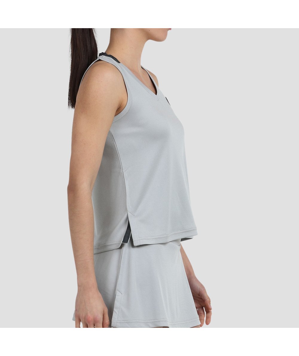 Bullpadel CAMISETA BULLPADEL DILES GRIS PERLA BICOLOR