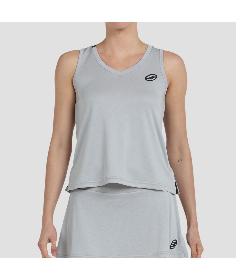 Bullpadel CAMISETA BULLPADEL DILES GRIS PERLA BICOLOR