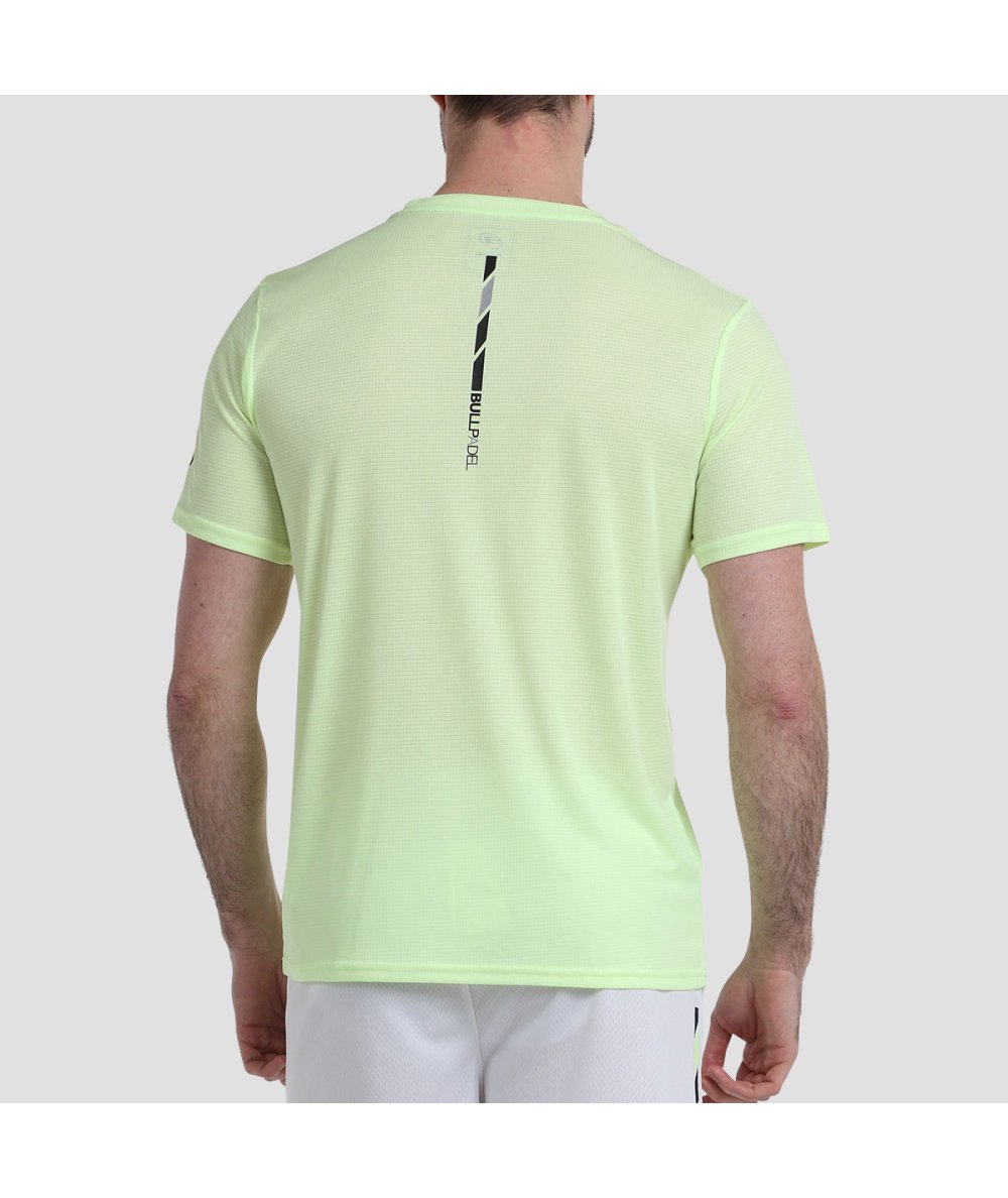 Bullpadel CAMISETA BULLPADEL LACAR AMARILLO AZUFRE FLUOR
