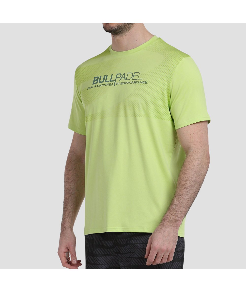 Bullpadel CAMISETA BULLPADEL LETEO AMARILLO AZUFRE VIGORE