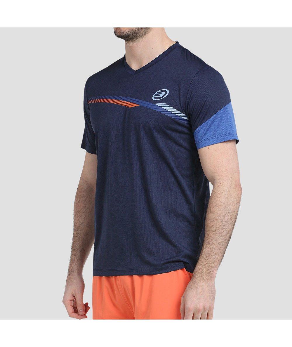 Bullpadel CAMISETA BULLPADEL LETRA AZUL MARINO VIGORE