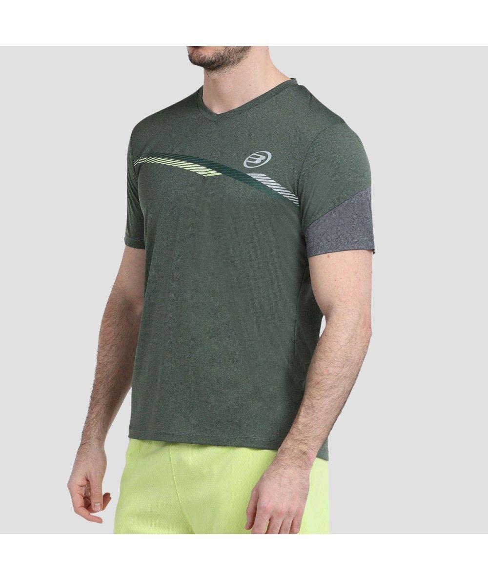 Bullpadel CAMISETA BULLPADEL LETRA VERDE OLIVA VIGORE