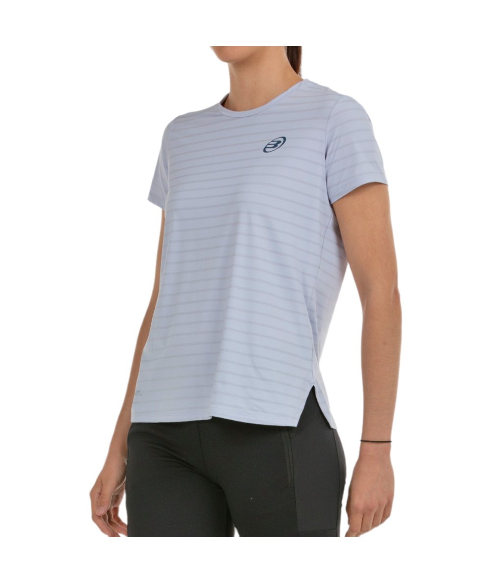 Bullpadel CAMISETA BULLPADEL OIMBRA GRIS AZULADO TEJ BICOLOR