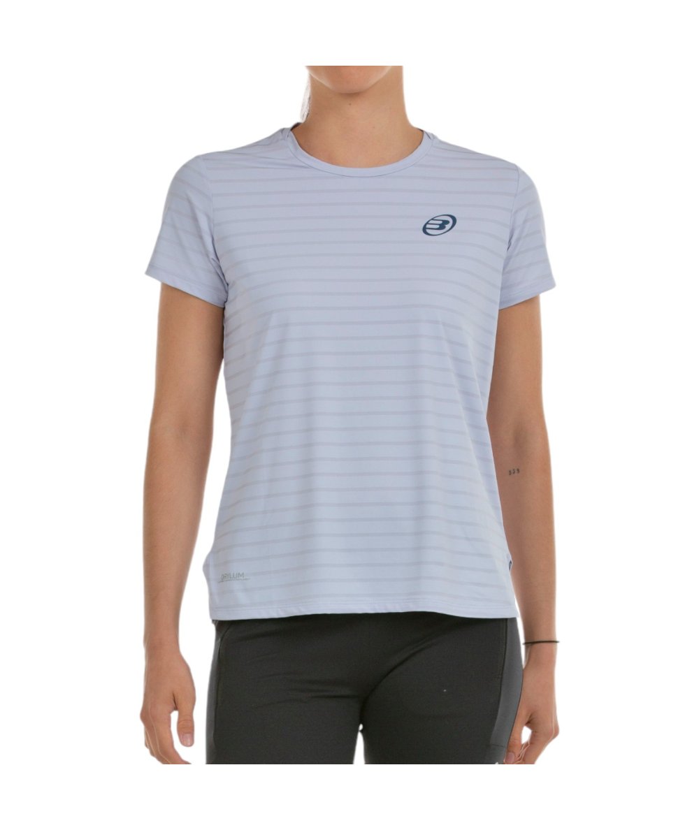 Bullpadel CAMISETA BULLPADEL OIMBRA GRIS AZULADO TEJ BICOLOR