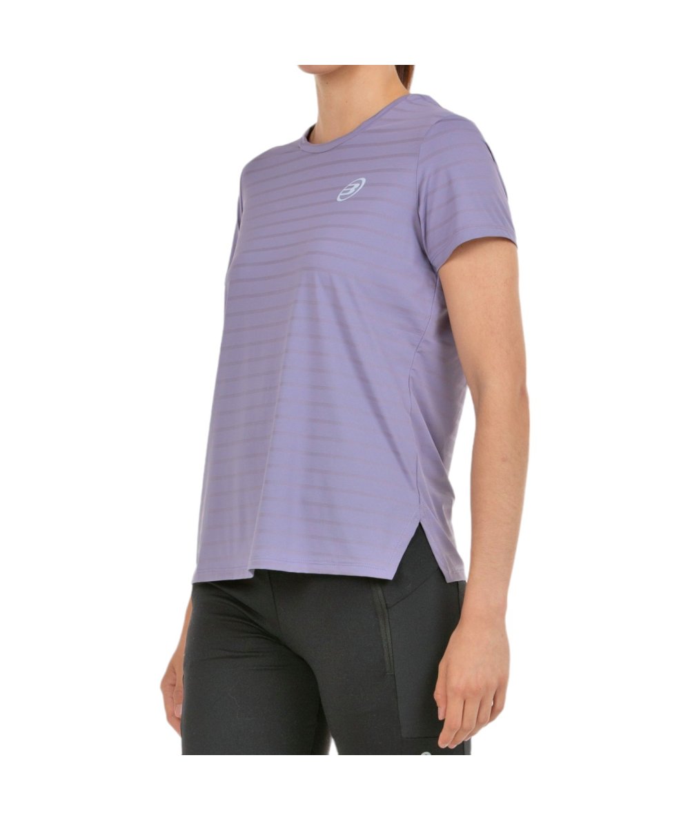 Bullpadel CAMISETA BULLPADEL OIMBRA MALVA TEJ.BICOLOR