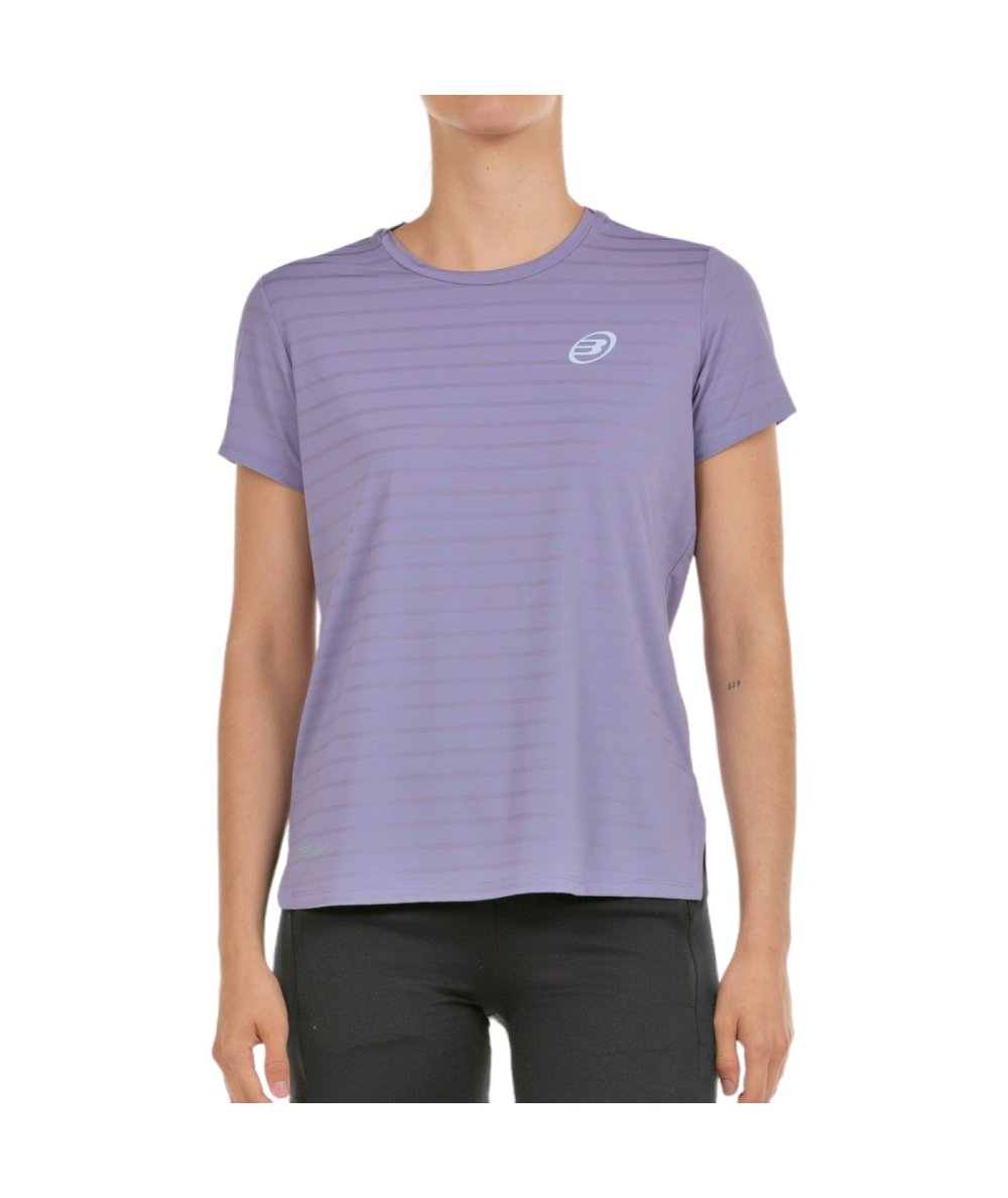 Bullpadel CAMISETA BULLPADEL OIMBRA MALVA TEJ.BICOLOR