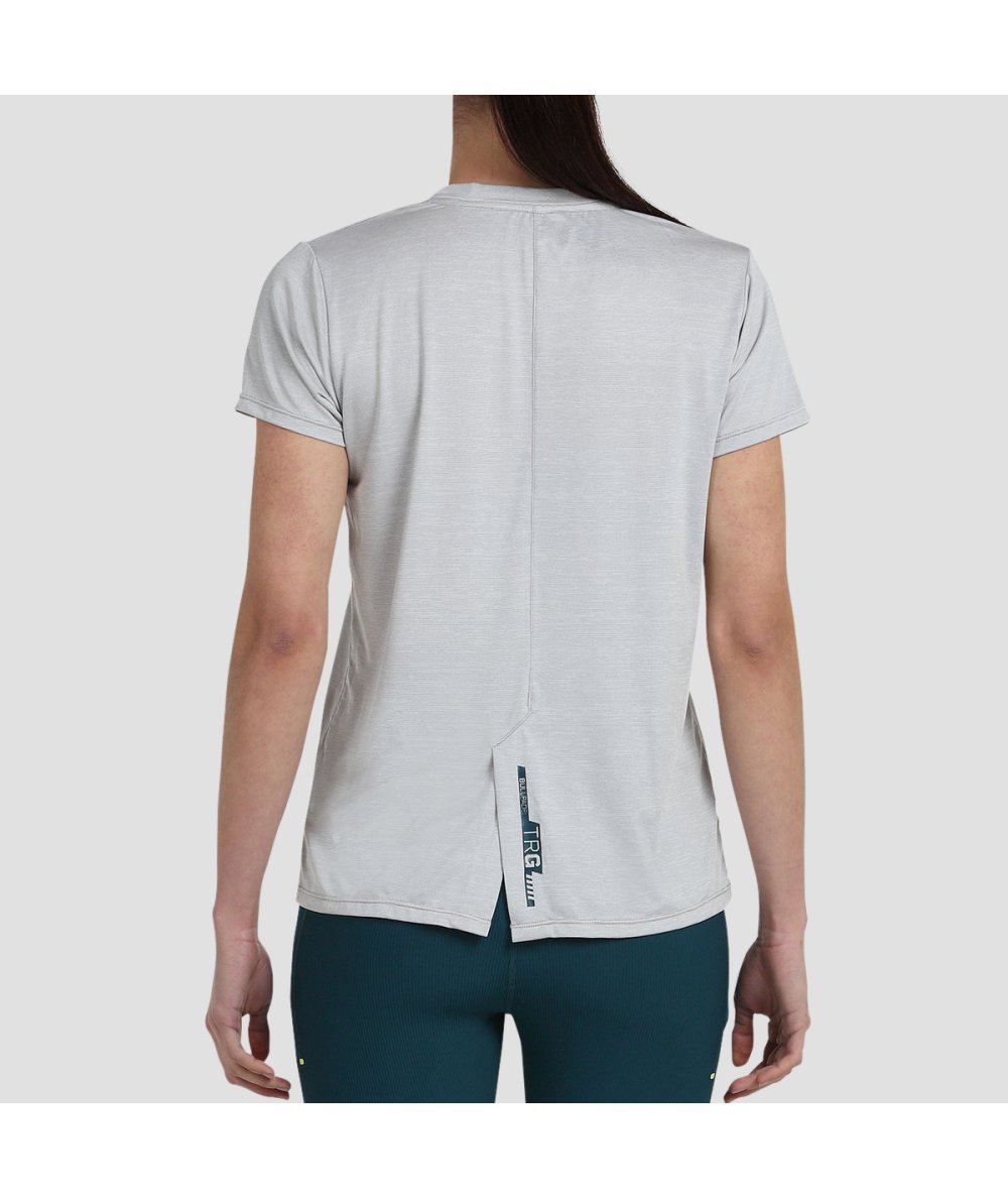 Bullpadel CAMISETA BULLPADEL OYELA GRIS CLARO BICOLOR