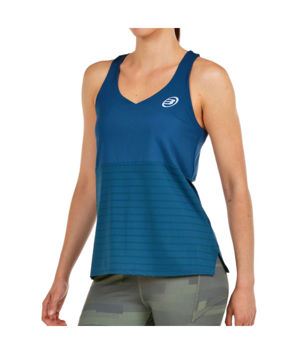 Bullpadel CAMISETA BULLPADEL OZA AZUL NOCHE TEJ.BICOLOR