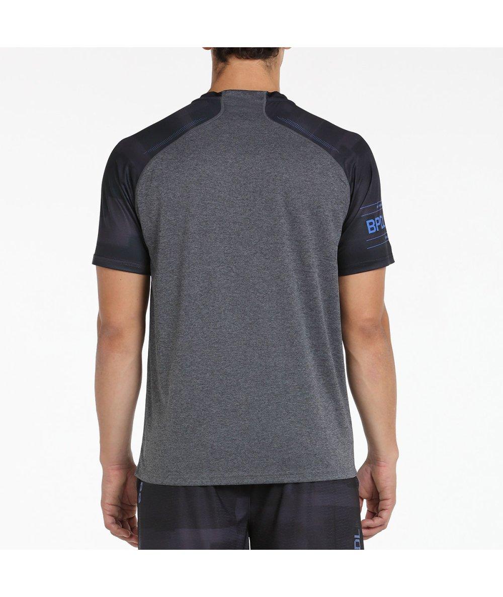 Bullpadel CAMISETA BULLPADEL TUI GRAFITO TEJIDO BICOLOR