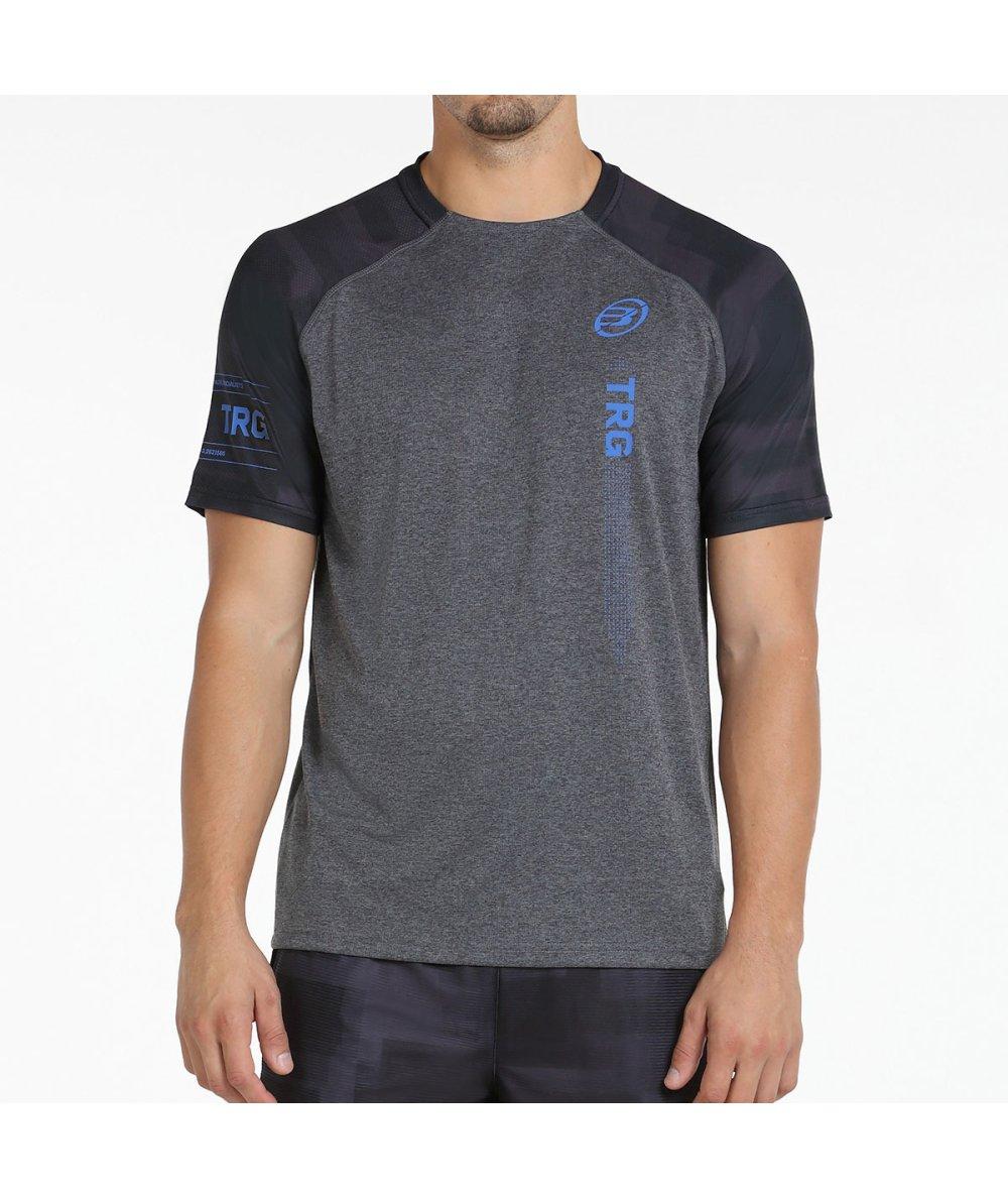 Bullpadel CAMISETA BULLPADEL TUI GRAFITO TEJIDO BICOLOR