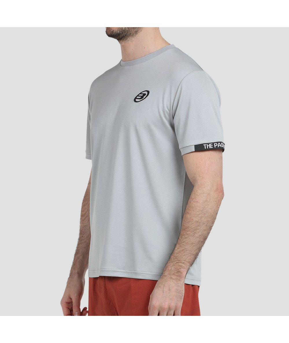 Bullpadel CAMISETA BULLPADEL USEME GRIS PERLA BICOLOR