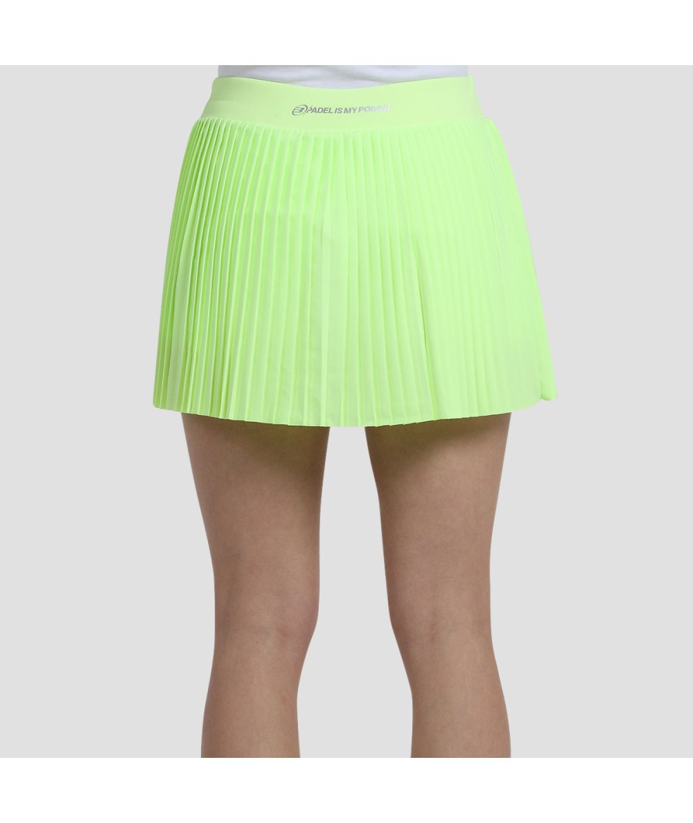 Bullpadel FALDA BULLPADEL BADEA AMARILLO AZUFRE FLUOR