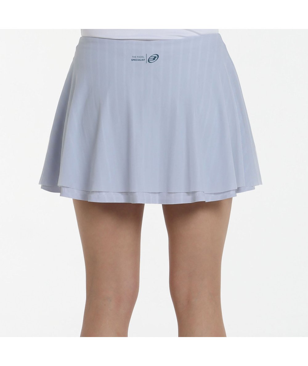 Bullpadel FALDA BULLPADEL OKAB GRIS AZULADO TEJ.BICOLOR